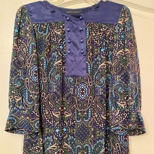Banana Republic Long Sleeve Silk Blouse